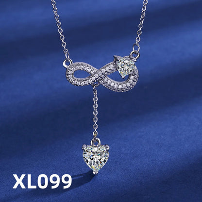 LunaHeart™ Sterling Tassel Necklace