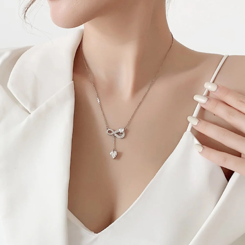 LunaHeart™ Sterling Tassel Necklace